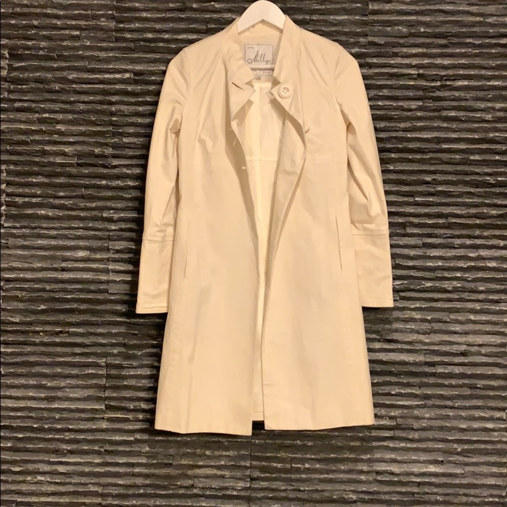Ivory trench coat
